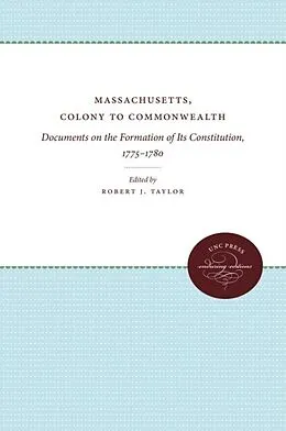E-Book (epub) Massachusetts, Colony to Commonwealth von Unknown