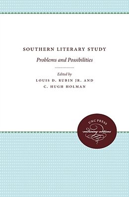 Kartonierter Einband Southern Literary Study von Louis D. Rubin, C. Hugh Holman