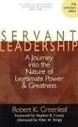 Fester Einband Servant Leadership [25th Anniversary Edition] von Robert K Greenleaf