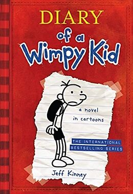 Couverture cartonnée Diary of a Wimpy Kid 01 de Jeff Kinney