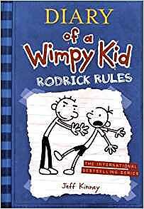 Couverture cartonnée Diary of a Wimpy Kid 02. Rodrick Rules de Jeff Kinney