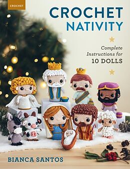 Couverture cartonnée Crochet Nativity de Bianca Santos