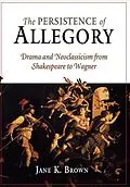 E-Book (epub) The Persistence of Allegory von Jane K. Brown