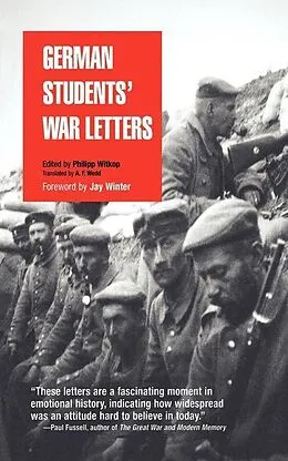 E-Book (epub) German Students' War Letters von Philipp Witkop