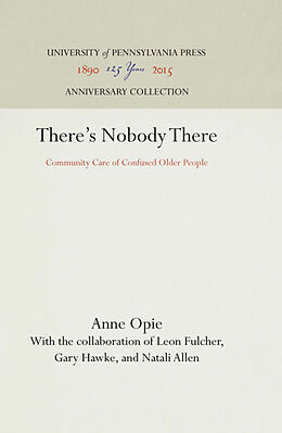 Livre Relié There's Nobody There de Anne Opie