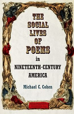 Livre Relié The Social Lives of Poems in Nineteenth-Century America de Michael C Cohen