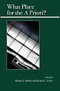 E-Book (epub) What Place for the A Priori? von Michael J. Shaffer, Michael L. Veber