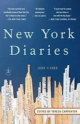 Kartonierter Einband New York Diaries von Abzug, Adams, Allen et al