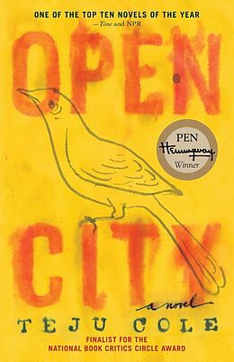 Kartonierter Einband Open City von Teju Cole