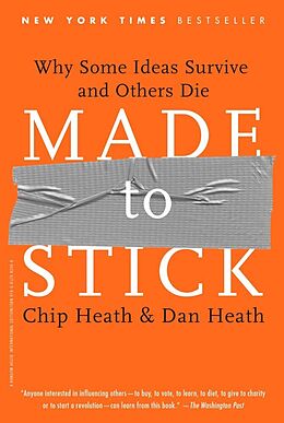 Kartonierter Einband Made to Stick von Chip Heath, Dan Heath