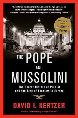Kartonierter Einband The Pope and Mussolini von David I. Kertzer