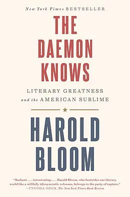 E-Book (epub) The Daemon Knows von Harold Bloom