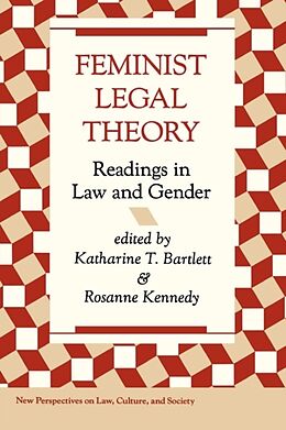 Broché Feminist Legal Theory de Katharine Bartlett