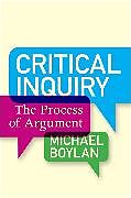 Couverture cartonnée Critical Inquiry de Michael Boylan