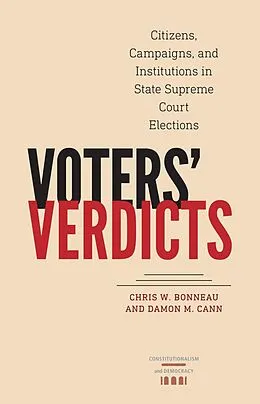 E-Book (epub) Voters' Verdicts von Chris W. Bonneau, Damon M. Cann