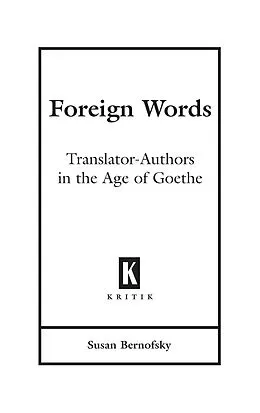 E-Book (epub) Foreign Words von Susan Bernofsky
