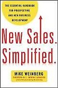 Couverture cartonnée New Sales. Simplified. de Mike Weinberg