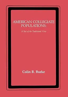 PDF American Collegiate Populations von Colin Burke