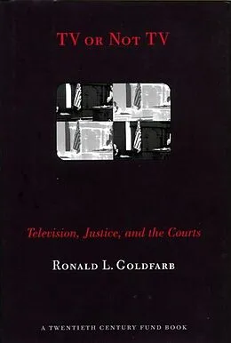 E-Book (pdf) TV or Not TV von Ronald L. Goldfarb