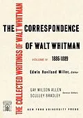 E-Book (epub) The Correspondence of Walt Whitman (Vol. 4) von Eric Miller