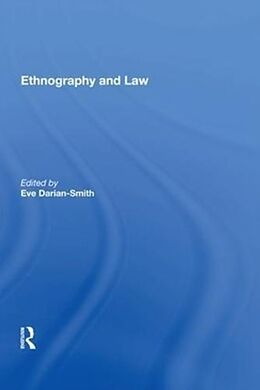 Livre Relié Ethnography and Law de Eve Darian-Smith