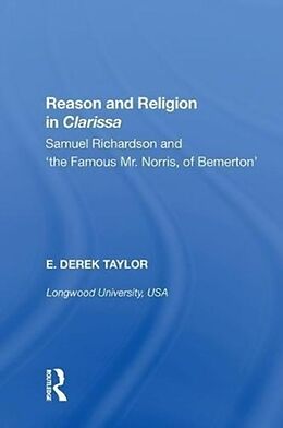 Fester Einband Reason and Religion in Clarissa von E. Derek Taylor