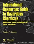 E-Book (pdf) International Resources Guide to Hazardous Chemicals von Stanley A. Greene