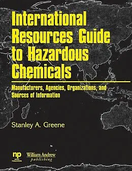 E-Book (pdf) International Resources Guide to Hazardous Chemicals von Stanley A. Greene