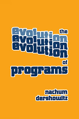 Couverture cartonnée The Evolution of Programs de Dershowitz