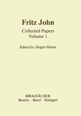 Livre Relié Fritz John de 