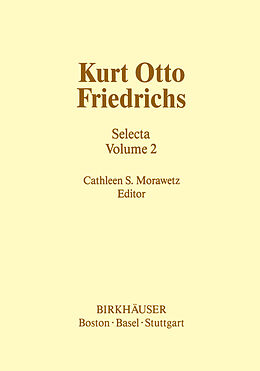 Livre Relié Kurt Otto Friedrichs de 