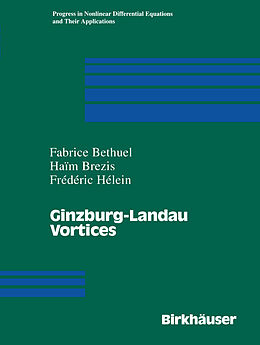 Kartonierter Einband Ginzburg-Landau Vortices von Fabrice Bethuel, Frederic Helein, Haim Brezis