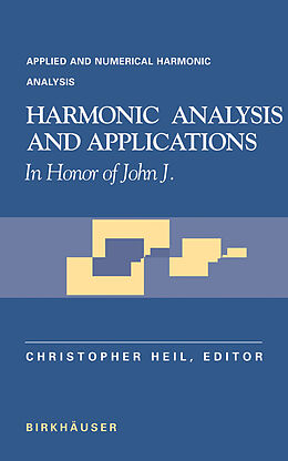 Fester Einband Harmonic Analysis and Applications von 