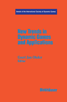 Livre Relié New Trends in Dynamic Games and Applications de 