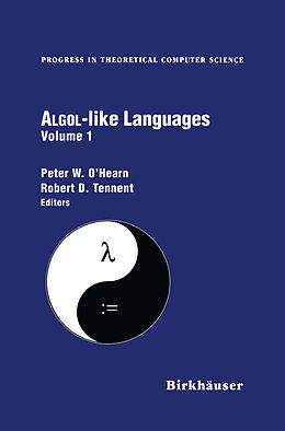 Livre Relié Algol-like Languages de Robert Tennent, Peter O'Hearn