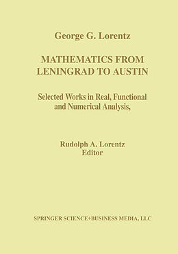 Livre Relié Mathematics from Leningrad to Austin de 