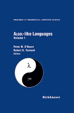 Livre Relié Algol-like Languages de Robert Tennent, Peter O'Hearn