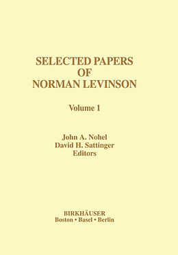 Livre Relié Selected Works of Norman Levinson de 