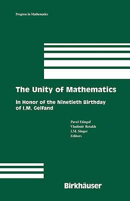 Livre Relié The Unity of Mathematics de 