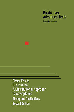 Fester Einband A Distributional Approach to Asymptotics von Ram P. Kanwal, Ricardo Estrada