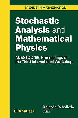 Livre Relié Stochastic Analysis and Mathematical Physics de 