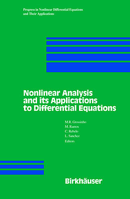 Fester Einband Nonlinear Analysis and its Applications to Differential Equations von 