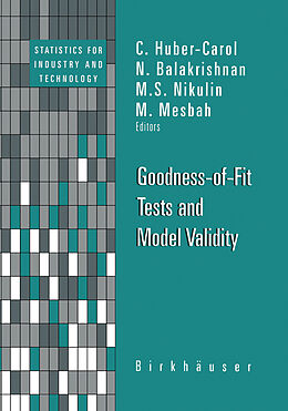 Livre Relié Goodness-of-Fit Tests and Model Validity de 