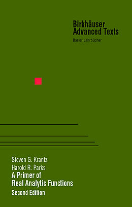 Fester Einband A Primer of Real Analytic Functions von Harold R. Parks, Steven G. Krantz