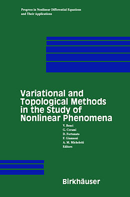 Fester Einband Variational and Topological Methods in the Study of Nonlinear Phenomena von 