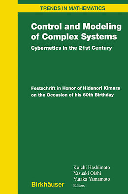 Livre Relié Control and Modeling of Complex Systems de 