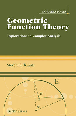 Livre Relié Geometric Function Theory de Steven G. Krantz