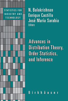 Livre Relié Advances in Distribution Theory, Order Statistics, and Inference de 