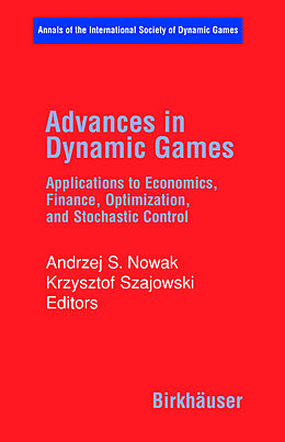 Livre Relié Advances in Dynamic Games de 