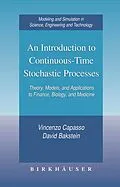 E-Book (pdf) An Introduction to Continuous-Time Stochastic Processes von Vincenzo Capasso, David Bakstein